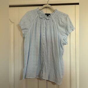 J. Crew Ladies Light Blue Blouse